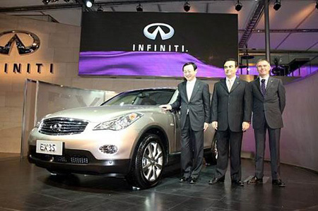 Infiniti EX35 to hit China market at 0.5 mln yuan 